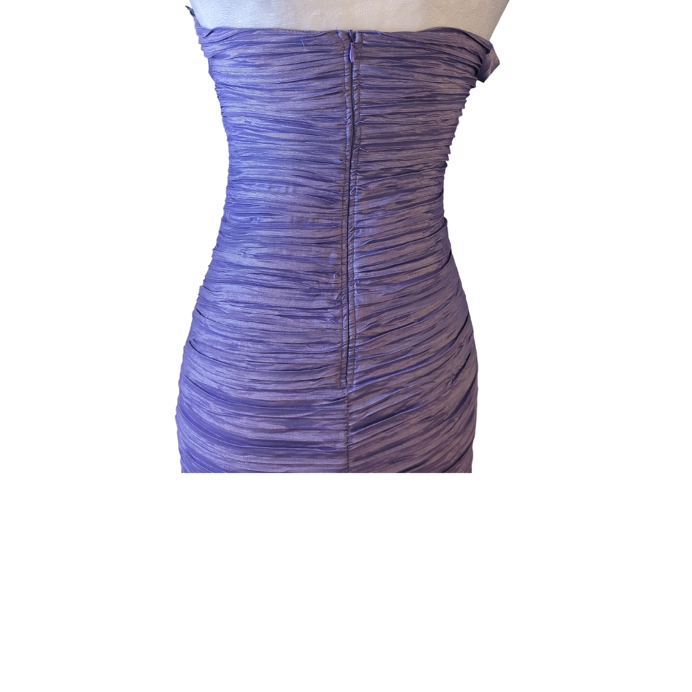 Daisy strapless dress size M color purple - Picture 4 of 5